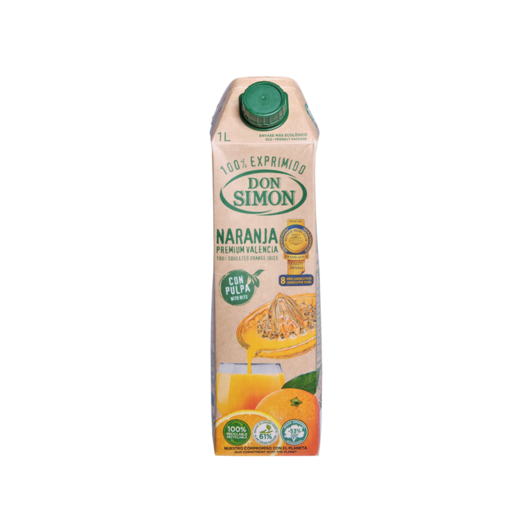 Don Simon 100% Pure Squeezed Orange juice with pulp - Cordon Vert Co., Ltd