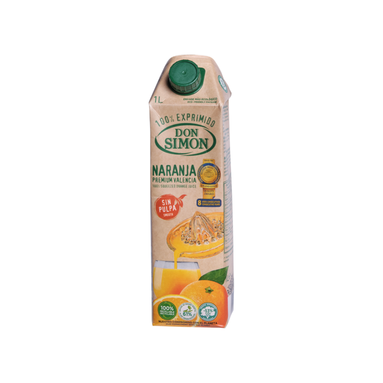 Don Simon Zumo de naranja 100% exprimido 100% sin pulpa - Cordon Vert Co., Ltd
