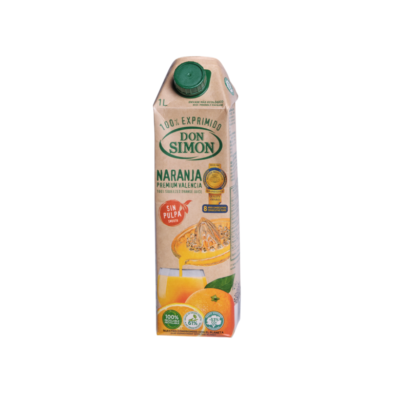 Don Simon 100% Pure Squeezed Orange juice without Pulp - Cordon Vert Co., Ltd