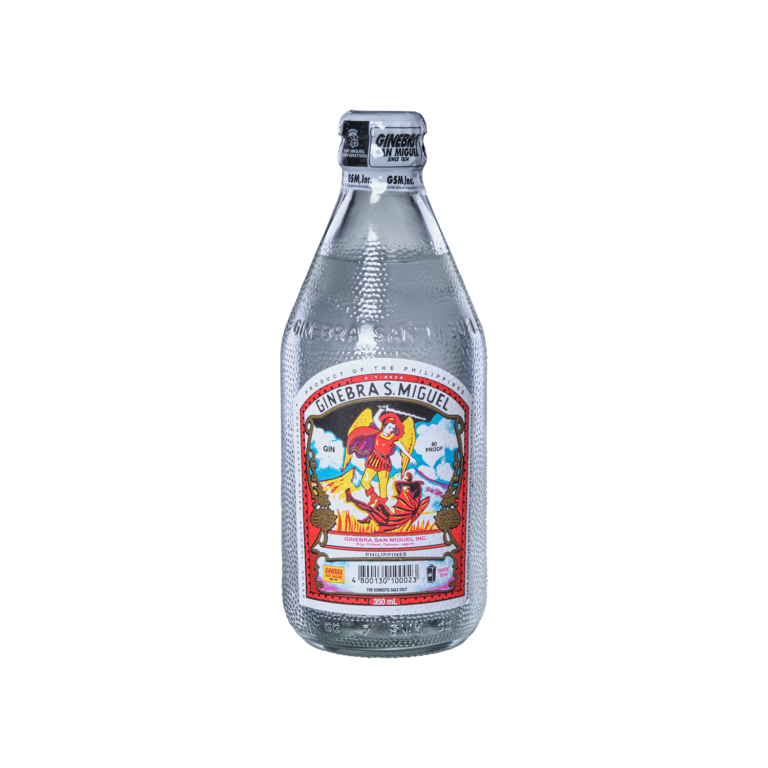 Ginebra San Miguel, 350ml (Round) - Ginebra San Miguel Inc.