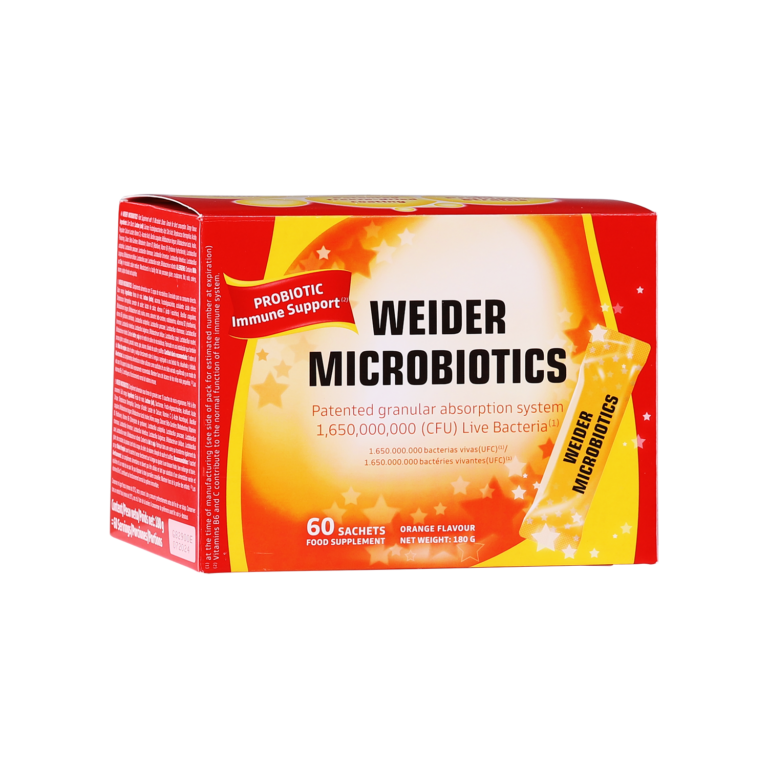 WEIDER Microbiotics (60 sobres) - Schweitzer Biotech Company Ltd