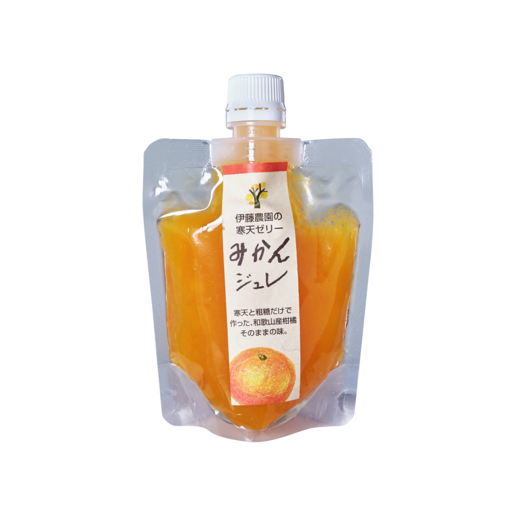 Pure Fruit Jelly Mikan (150g) Gold Quality Award 2023 from Monde Selection