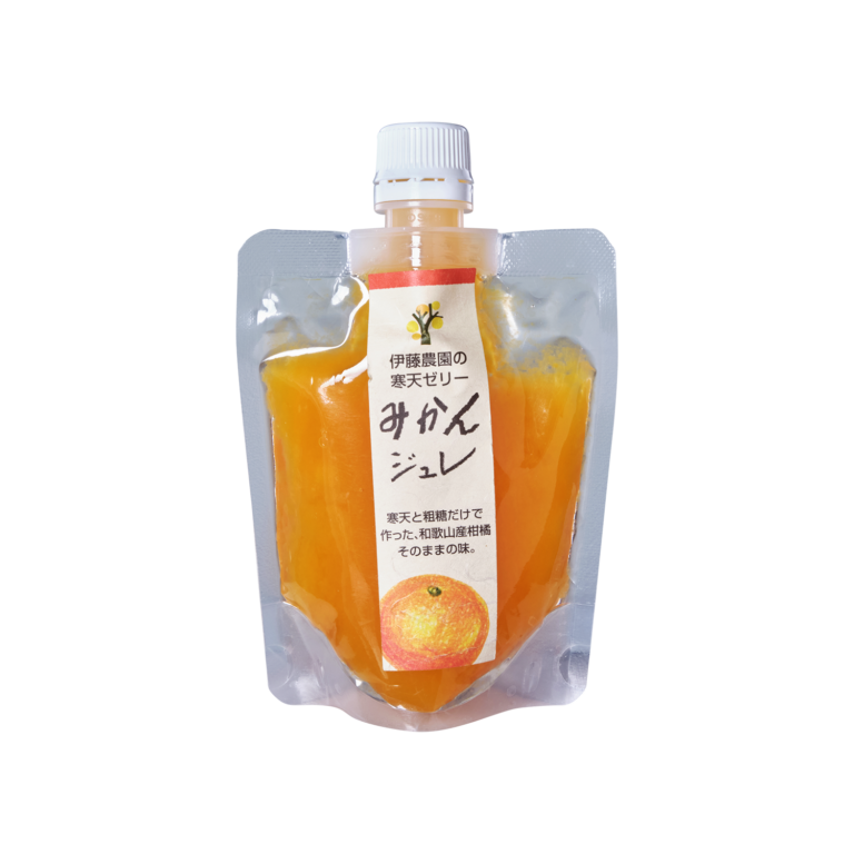 Pure Fruit Jelly Mikan (150g) - Ito-Noen Co., Ltd