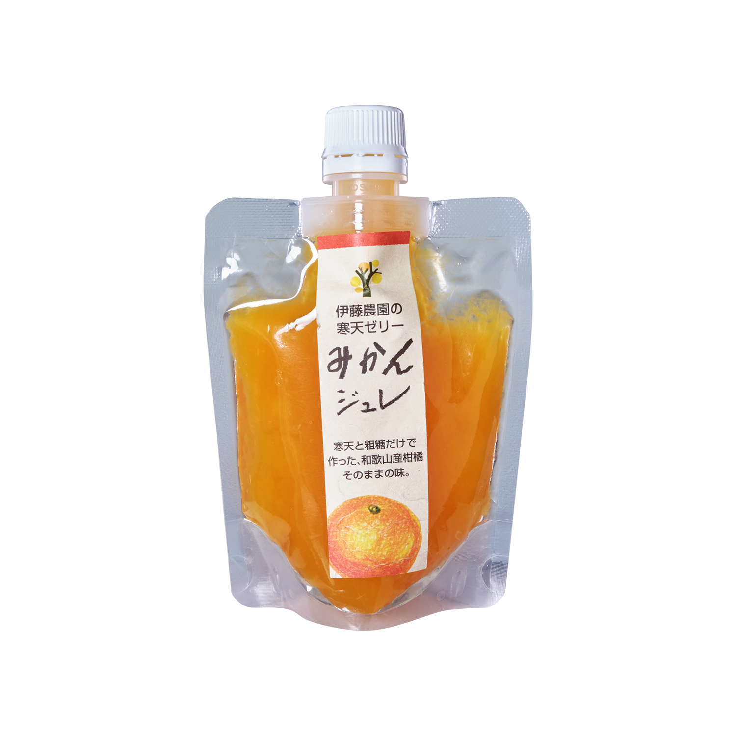 Pure Fruit Jelly Mikan (150g) Gold Quality Award 2024 from Monde