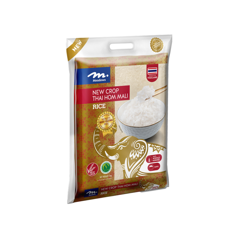Meadows Thai Hommali Rice New Crop 5kg - DFI Brands Limited