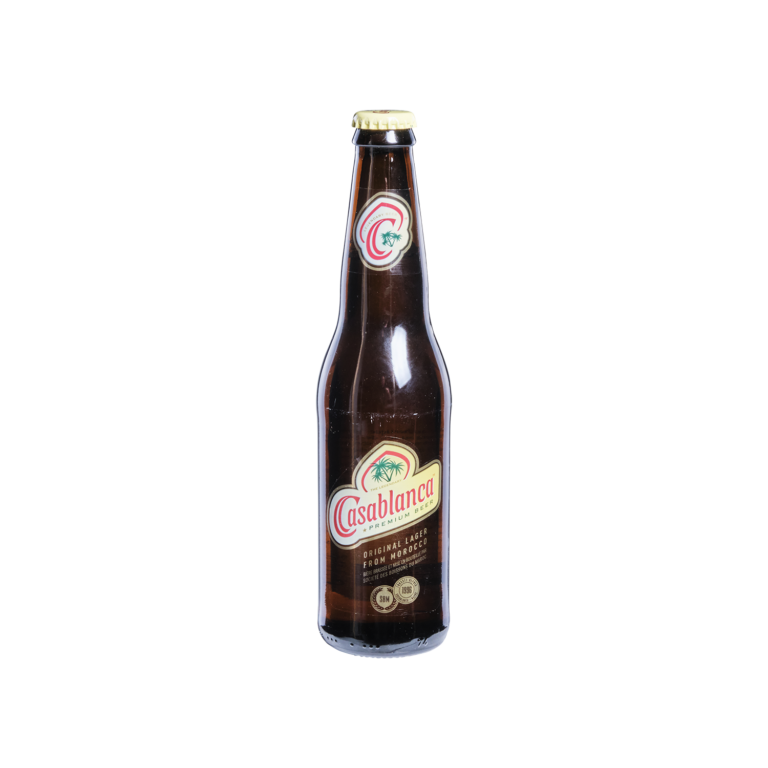 Casablanca Premium Beer (Bottle 33cl) - Boissons Du Maroc