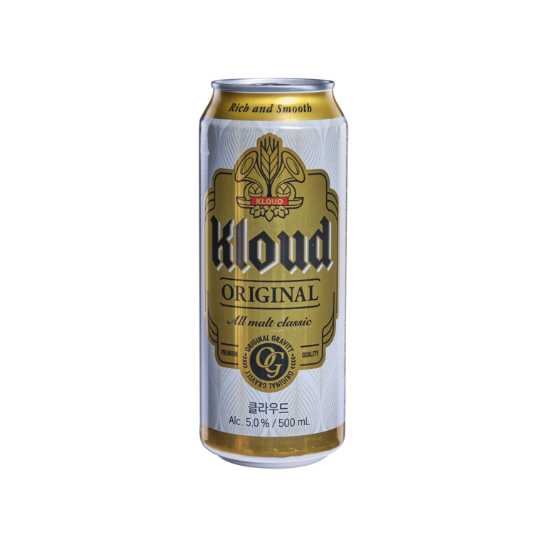 Kloud (Lata 50cl) - Lotte Chilsung Co., Ltd. - Chungju Brewery