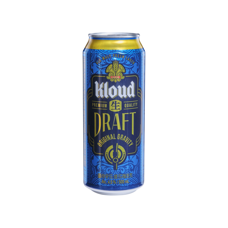 Kloud Draft (Lata 50cl) - Lotte Chilsung Co., Ltd. - Chungju Brewery
