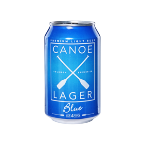 Canoe Blue Lager 4% (Can 33cl) - Solomon Breweries Limited