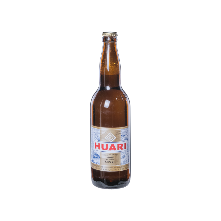 Huari Pilsener (Bottle 62cl) - Cerveceria Boliviana Nacional S.A.