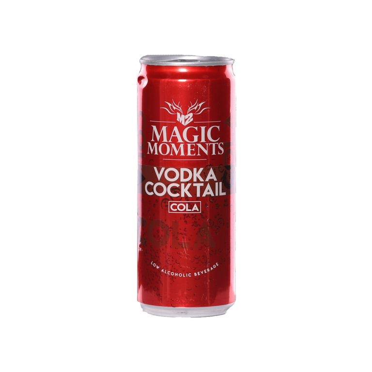 Magic Moments Vodka Cocktail Cola Low Alcoholic Beverage - Radico Khaitan Limited