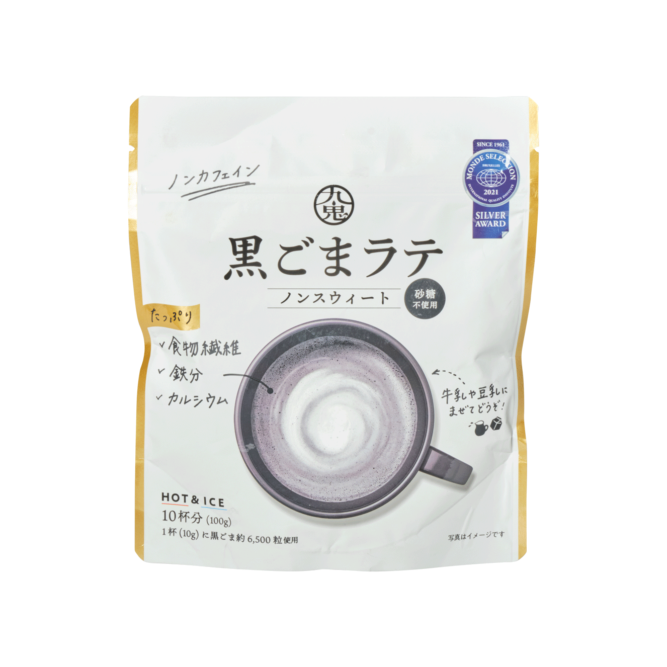 Kuki Kurogoma Latte Unsweetened - Silver Quality Award 2024 from