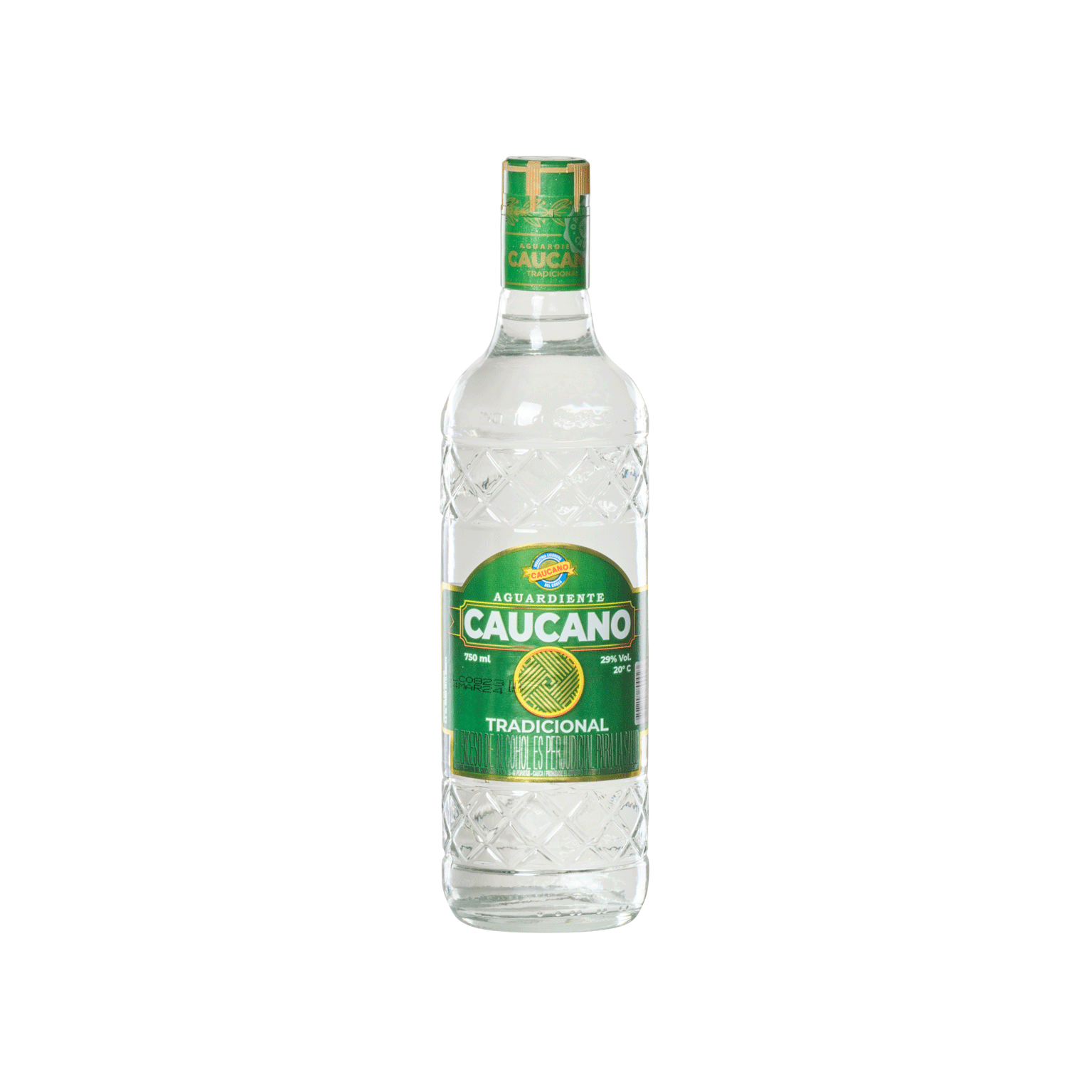 Aguardiente Caucano Tradicional Gold Quality Award 2024 from Monde