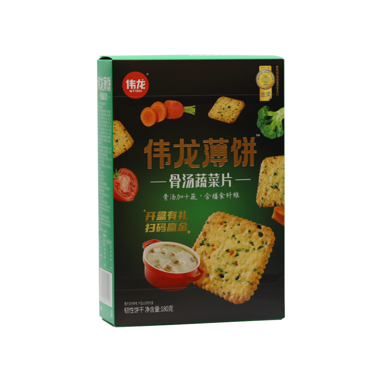 WEILONG Crackers (Vegetables Soup Flavor) - Weilong Food Co.,Ltd