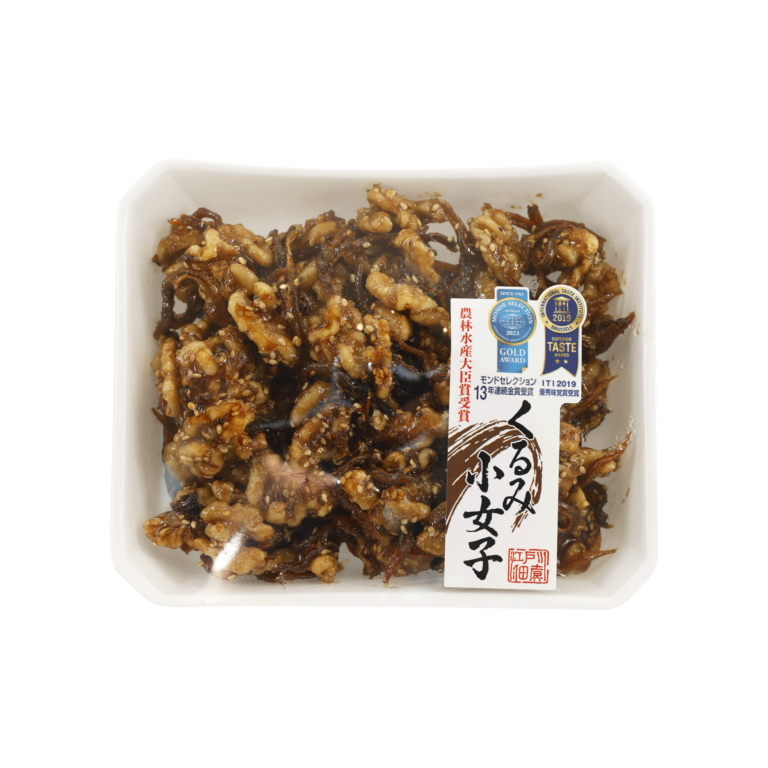Sweet Cooked Walnuts and Small Fish (255g) - Katsuki Foods Industry Co., Ltd