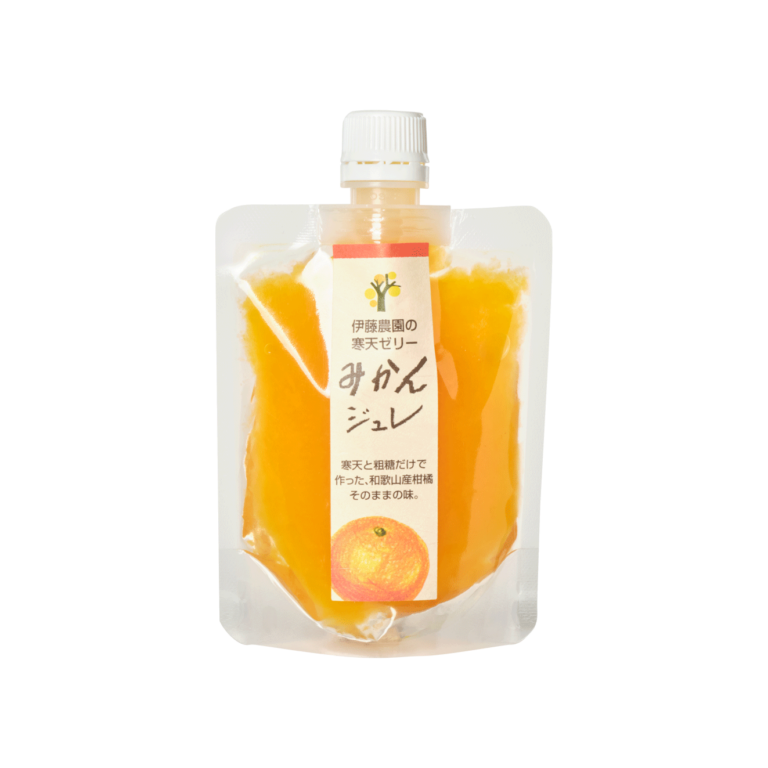 Pure Fruit Jelly Mikan (150g) - Ito-Noen Co., Ltd