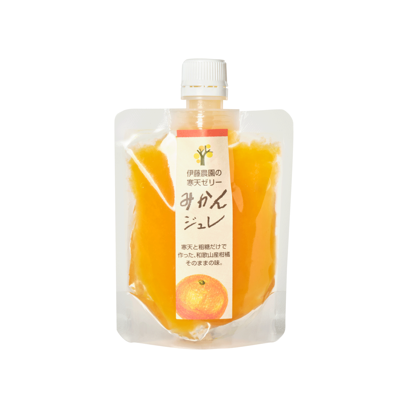 みかん⭐︎美品☆WFG with PERFETTO Pure Fruit Jelly Mikan (150g) - Gold Quality Award 2024 from