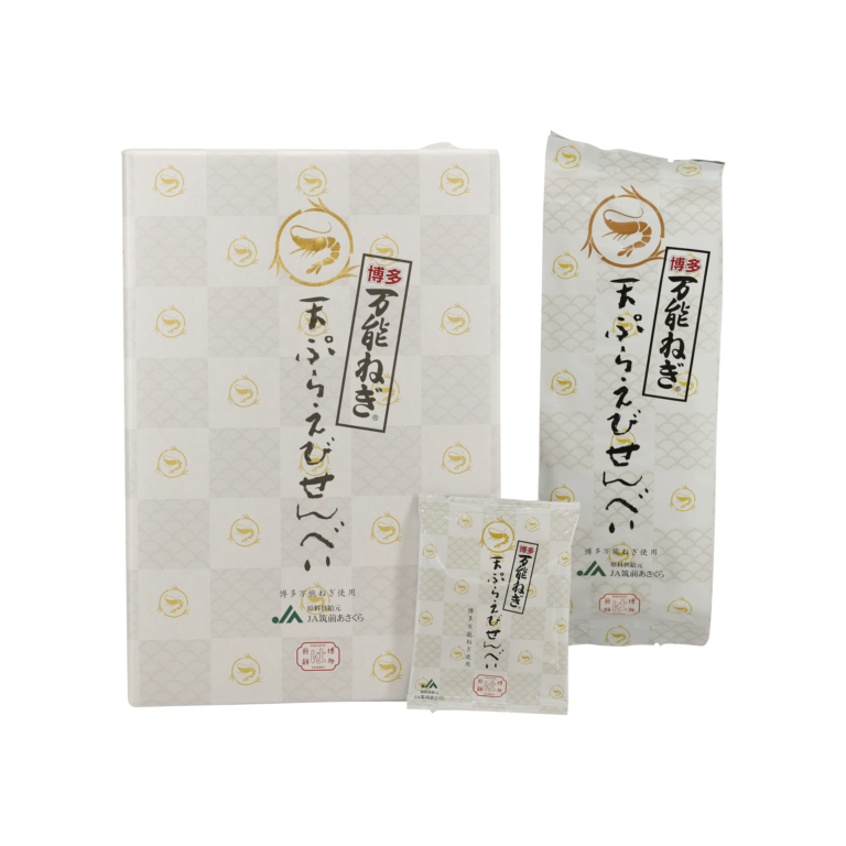 Hakata Bannonegi Tempura Ebi Senbei - Hanafukudo Co., Ltd