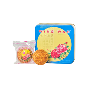 White Lotus Seed Paste Mooncake with Egg Yolks - Wing Wah Food Manufactory Limited