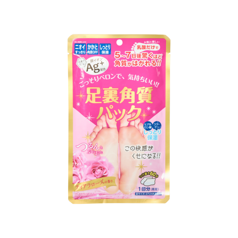 Fragrance 1P of sole keratin pack Ag Rose (Foot Care Lotion Agr) - Doshisha Co., Ltd.