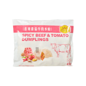 Spicy Beef & Tomato Dumplings - Hong's Dumpling