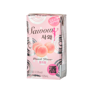 Sawow Cocktail Drink-Peach Flavor - Zhejiang Ming-Want Dairy Ltd.