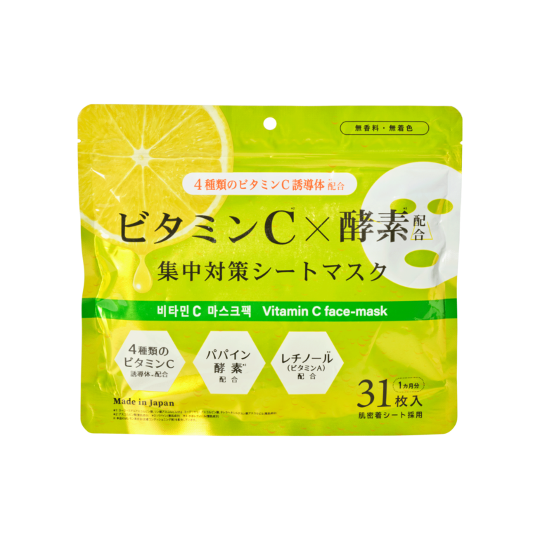 Vitamin C Kouso Sheet Masks - Sanwatsusyo Japan