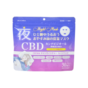 Cbd Night Moisture Sheet Mask - Sanwatsusyo Japan