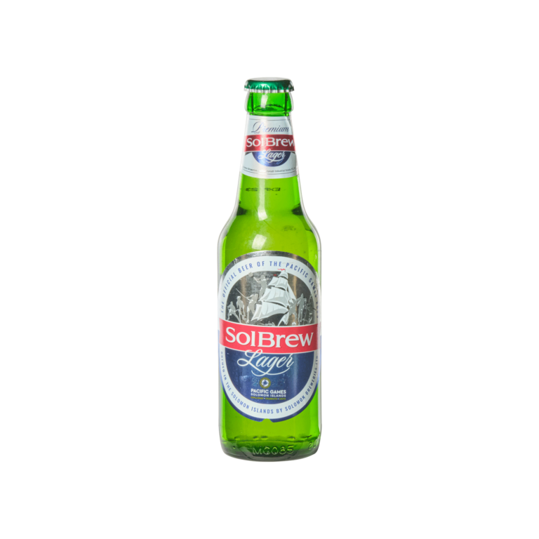 Solbrew Lager 5% (Bottle 33cl) - Solomon Breweries Limited