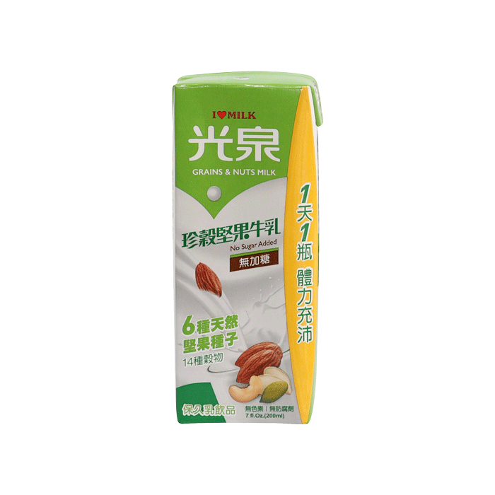 Grains and Nuts Milk - Kuang Chuan Dairy Co., Ltd