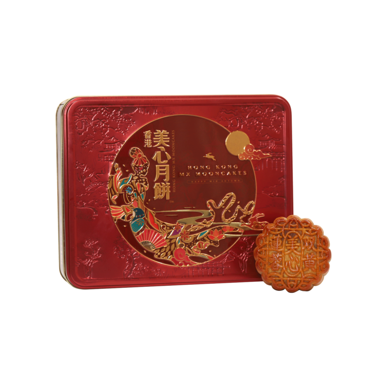 MX Lotus Seed Paste Mooncake with 2 Egg Yolks - Maxim's Caterers Limited