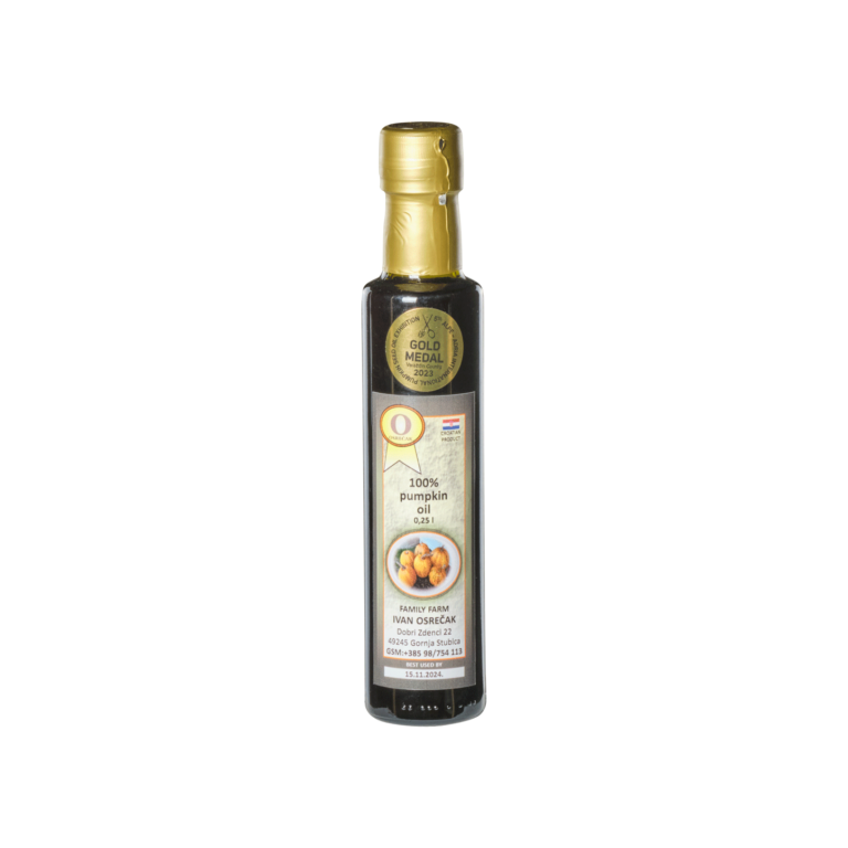 Virgin pumpkin oil - OPG Osrecak Ivan