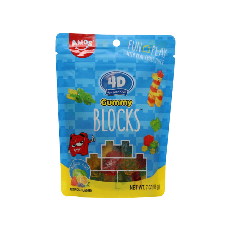 Amos 4D Gummy Blocks - Shenzhen Amos Sweets and Foods Co., Ltd.