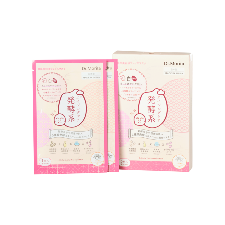 Dr.Morita Vital Rice Facial Mask - Nihon Morita Yakusyo Co., Ltd.