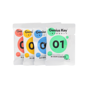 Genius Key Children's Aged Nutrition Combo Gel Candy - Genius Key