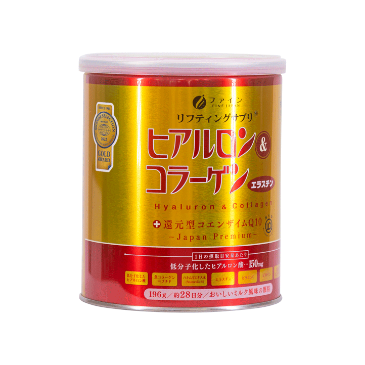 Hyaluron &amp; Collagen + Ubiquinol Q10 - Fine Japan Co., Ltd