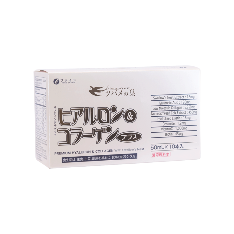 FINE Premium Hyaluron &amp; Collagen with swallow&#039;s Nest - Fine Japan Co., Ltd