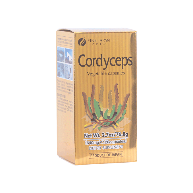 FINE Cordyceps Vegetable capsules - Fine Japan Co., Ltd