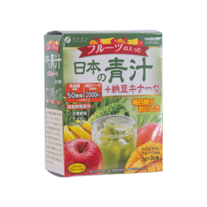 Japanese Green + Natto Kinase with fruits - Fine Japan Co., Ltd
