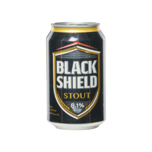 Black Shield Stout (Can 33cl) - Myanmar Brewery Ltd.