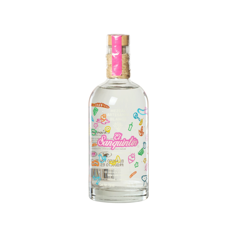 MEZCAL ARTESANAL EL SANQUINTIN 100% AGAVE SALMIANA 38% Alc. Vol. 750 ML - Compañia Tequilera de Arandas, S.A. de C.V.