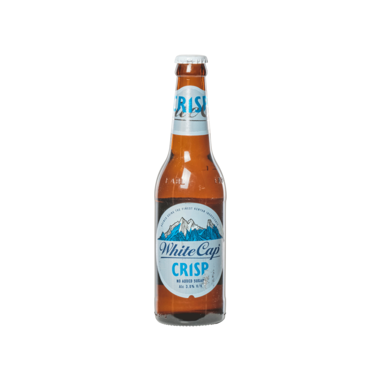 White Cap Crisp Lager (Bottle 30cl) - Kenya Breweries Limited