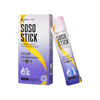 Dyesoo Soso Stick Blueberry Active Jiaosu Jelly - Dyesoo Health and Science Co,.Ltd