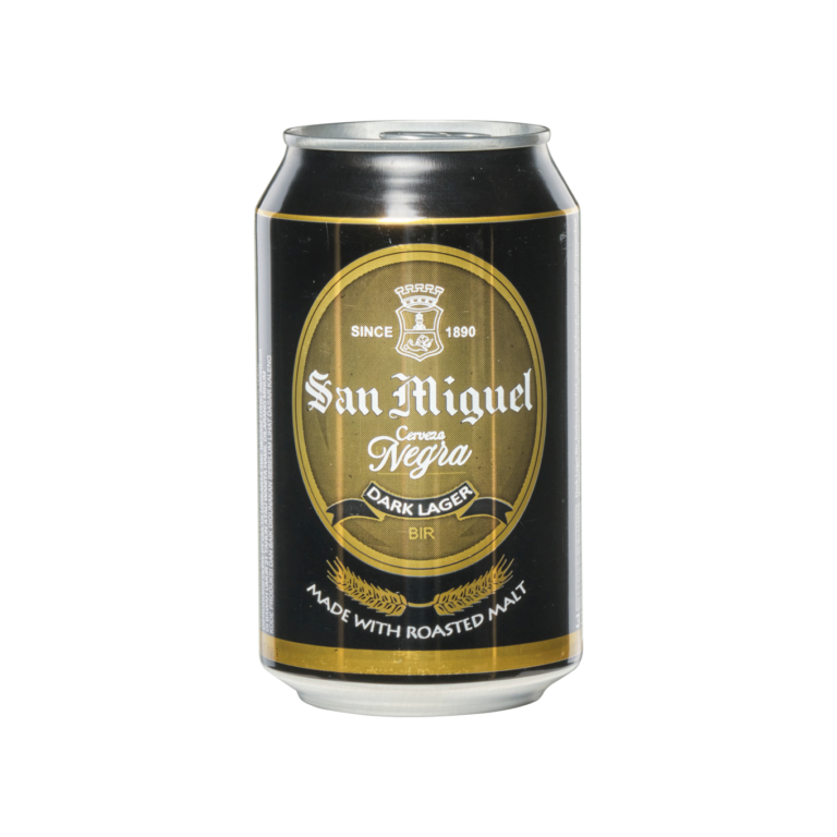 San Miguel Cerveza Negra (Can 33cl) - PT Delta Djakarta Tbk