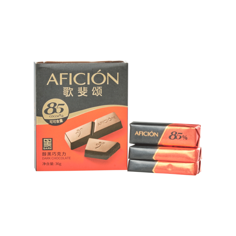Afcion Dark Chocolate (85%) - Aficion Foods Co., Ltd
