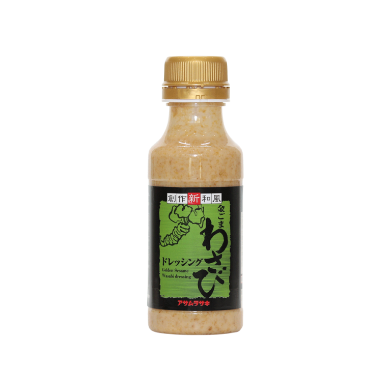 Golden Sesame &amp; Wasabi Dressing - Asamurasaki Co., Ltd