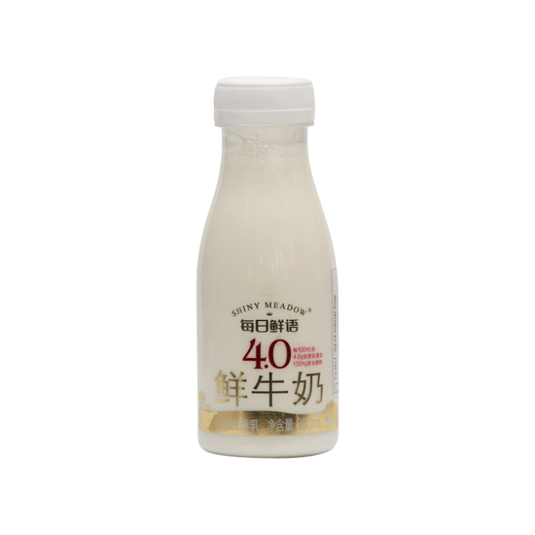 Shiny Meadow 4.0 Fresh Whole Milk-250ml - Mengniu Gaoke Fresh Dairy Products Co.,Ltd.