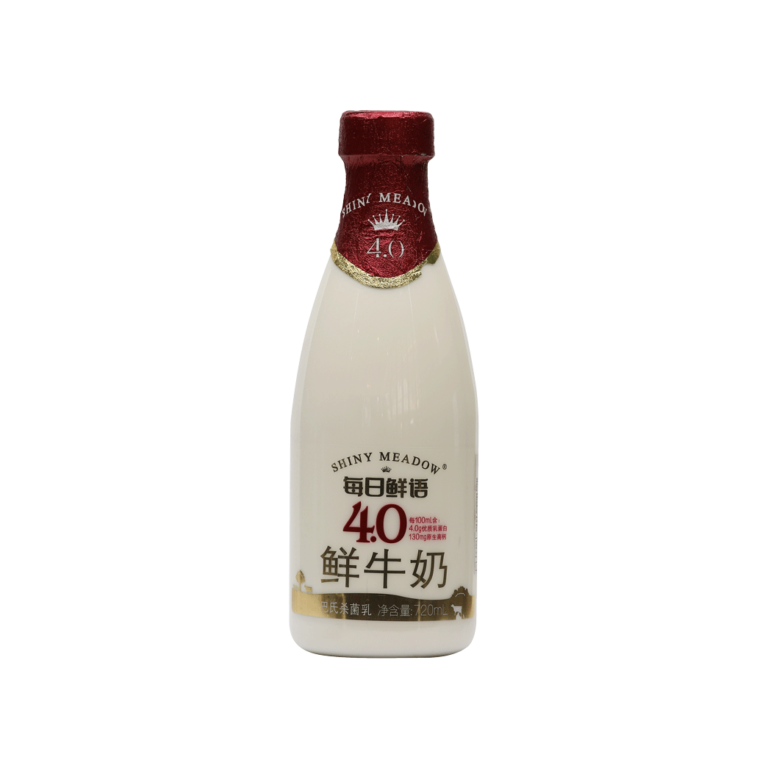 Shiny Meadow 4.0 Fresh Whole Milk-720ml - Mengniu Gaoke Fresh Dairy Products Co.,Ltd.