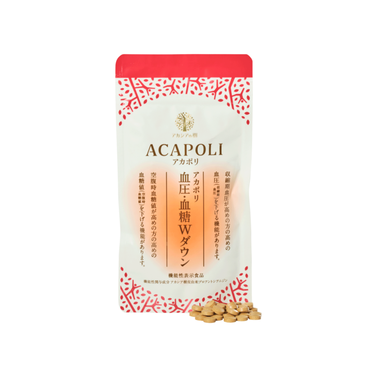 ACAPOLI Blood Pressure and Blood Sugar Down - Acacia-No-Ki Co., Ltd.