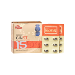 Ginst15 Korean Ginseng Soft Capsule - Ilhwa Co., Ltd